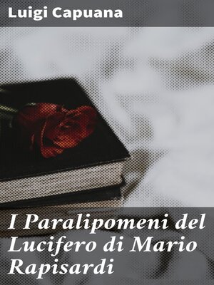 cover image of I Paralipomeni del Lucifero di Mario Rapisardi